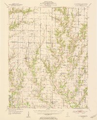 Sailor Springs 1953 topographic map thumbnail