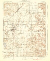 Salem 1938 topographic map thumbnail