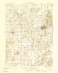 Shelbyville 1946 topographic map thumbnail
