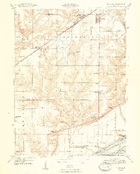 St. David 1948 topographic map thumbnail