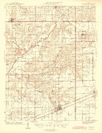 St. Elmo 1945 topographic map thumbnail