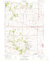 Streamwood 1961 topographic map thumbnail