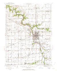 Streator 1925 topographic map thumbnail