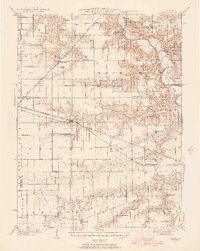 Tallula 1940 topographic map thumbnail
