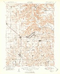 Vermont 1949 topographic map preview