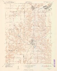 Vermont 1948 topographic map thumbnail