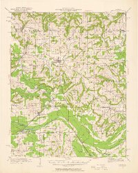 Vienna 1942 topographic map preview