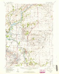 Wilmington 1954 topographic map thumbnail