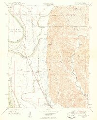 Wolf Lake 1948 topographic map thumbnail