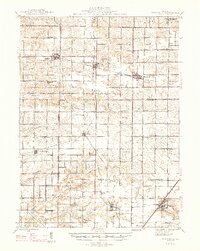 Woodhull 1947 topographic map thumbnail