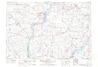 Burlington 1958 topographic map thumbnail