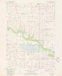 Butler Center 1979 topographic map thumbnail