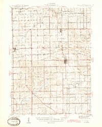 Forreston 1945 topographic map thumbnail