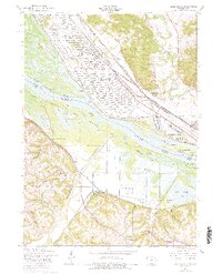 Green Island 1953 topographic map thumbnail