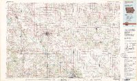 Oskaloosa 1982 topographic map thumbnail