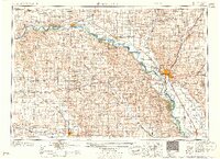 Sioux City 1958 topographic map thumbnail