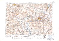 Davenport 1961 topographic map thumbnail