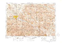 Des Moines 1956 topographic map thumbnail