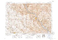 Dubuque 1961 topographic map thumbnail