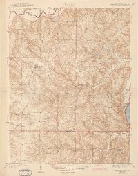 Aberdeen 1943 topographic map thumbnail