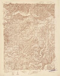 Bedford 1934 topographic map thumbnail
