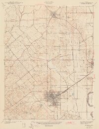 Bicknell 1943 topographic map thumbnail