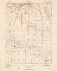Bunker Hill 1951 topographic map thumbnail