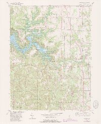 Cataract 1956 topographic map thumbnail