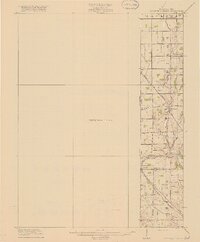 College Corner 1918 topographic map thumbnail