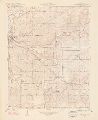 Corydon East 1948 topographic map thumbnail