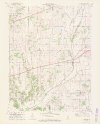 Eminence 1970 topographic map thumbnail