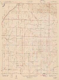 Epsom 1943 topographic map preview