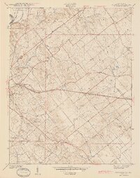 Fritchton 1944 topographic map thumbnail