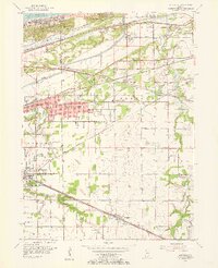Garyton topographic map thumbnail