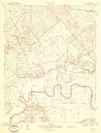 Iona 1944 topographic map thumbnail