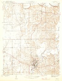 Jasper 1946 topographic map thumbnail