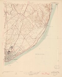 Jeffersonville 1946 topographic map thumbnail