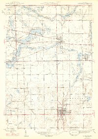 Lagrange 1947 topographic map thumbnail