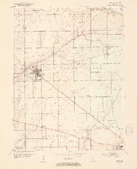Lapel 1953 topographic map preview