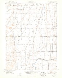 Lewis Creek 1948 topographic map preview