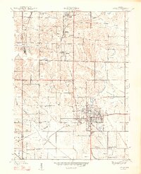 Linton 1947 topographic map thumbnail