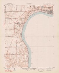 Madison West 1948 topographic map thumbnail