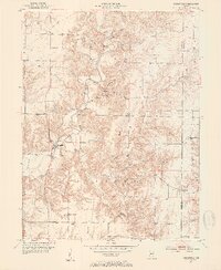 Mansfield 1951 topographic map thumbnail