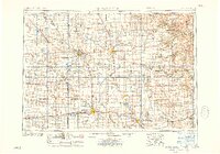 Mason City 1957 topographic map thumbnail