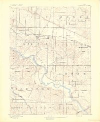 Mechanicsville 1891 topographic map thumbnail