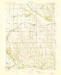 Mitchellville 1930 topographic map thumbnail