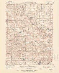 Panora 1952 topographic map thumbnail
