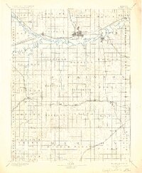 Abilene 1894 topographic map preview