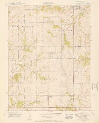 Basehor 1950 topographic map thumbnail