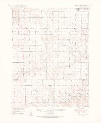 Bird City South 1951 topographic map thumbnail